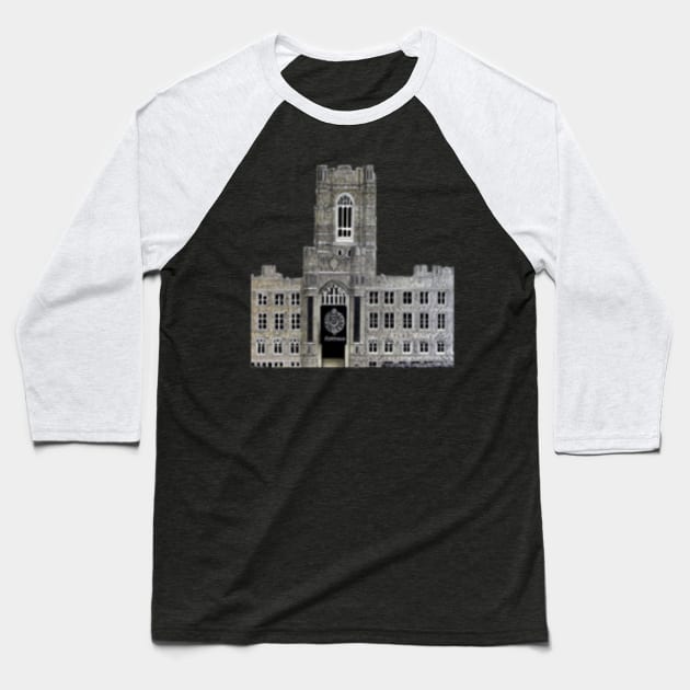 Keating Hall Baseball T-Shirt by AxeandCo